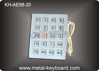 20 Keys Stainless Steel Industrial Keyboard with USB or PS/2 interface