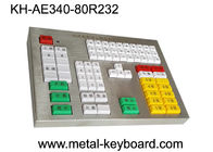Tùy chỉnh bảng điều khiển R232 Bàn phím kim loại công nghiệp cho khu vực giao thông