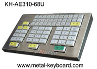 Cơ khí kim loại Ruggedized Kiosk Keyboard Resin Key cho khu vực giao thông vận tải
