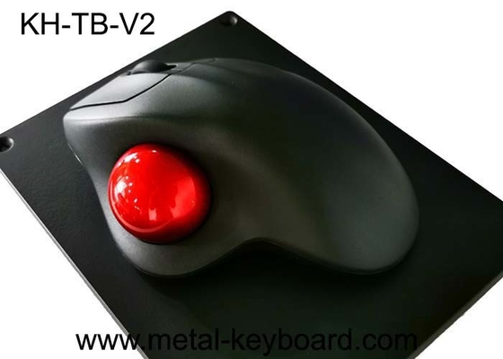 Nhựa Trackball Với Black Metal Mounted Panel, Chuột máy tính công nghiệp