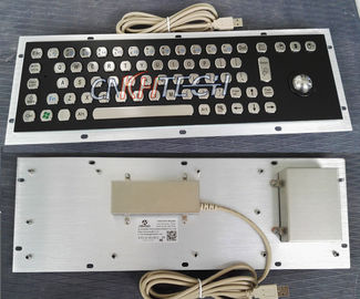 Hiệu suất ổn định Bàn phím máy tính Metal công nghiệp, bàn phím trackball tương thích tốt