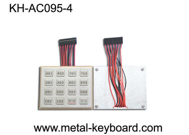 IP65 Khóa Bàn phím Bàn phím Bàn phím Inox 4 x 4 Matrix