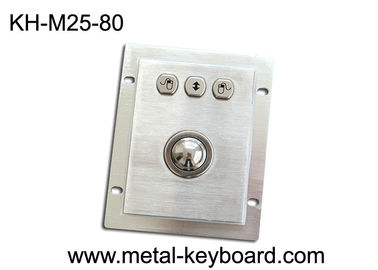 Vandal proof Metal Trackball công nghiệp Chuột chống bụi, bẩn, nước
