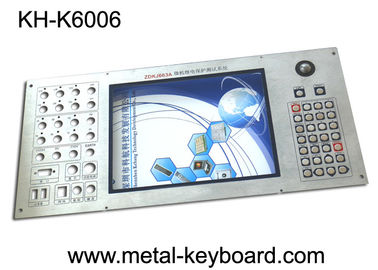 Bàn phím kim loại có thể tùy chỉnh Được xây dựng trong 30 nút và trackball 19mm