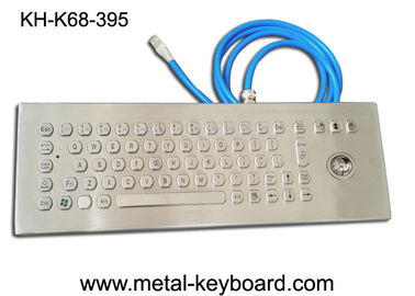 Bàn phím Bàn phím chống rung, Bàn phím Kiosk Bàn ủi bằng thép không rỉ với trackball