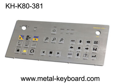 Bằng chứng phá hoại Bàn phím kim loại công nghiệp chắc chắn Kết nối chân ma trận Usb