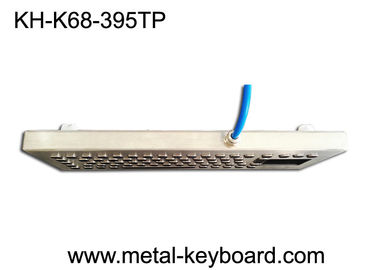 Chống thấm nước máy tính để bàn công nghiệp 67 Bàn phím PC-bàn phím với touchpad 395x135 mm phía trước bảng và additonal 3 nút chuột
