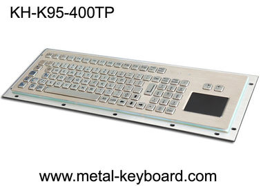 95 Phím Kim loại Bố cục Bàn phím Công nghiệp Có thể tùy chỉnh Chống thấm nước 30mA
