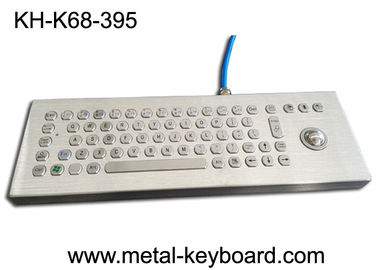 Máy tính để bàn bàn phím máy tính công nghiệp Thép không gỉ bằng chứng với Laser Trackball