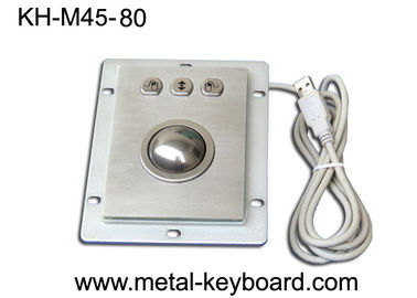 Cổng USB Trackball công nghiệp thiết bị trỏ bụi bằng 3 nút chuột