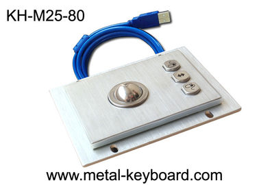 Vandal proof Metal Trackball công nghiệp Chuột chống bụi, bẩn, nước