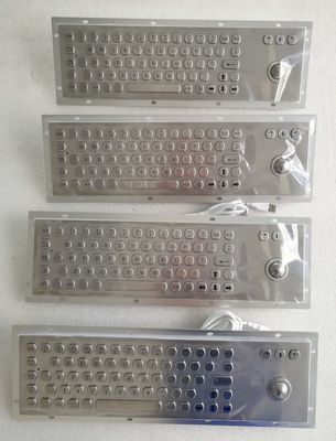 Bàn phím SS kim loại công nghiệp chắc chắn với bi xoay cho thiết bị trỏ chính xác
