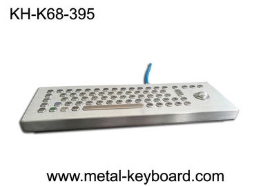 Standalone bàn phím chống rung bằng thép không rỉ, bàn phím máy tính để bàn công nghiệp với trackball